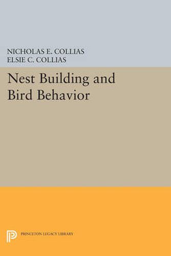 Cover image for Nest Building and Bird Behavior