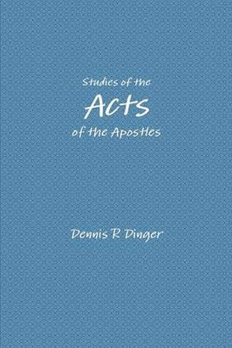 Studies of the Acts of the Apostles