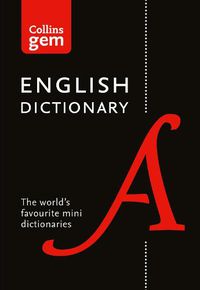 Cover image for English Gem Dictionary: The World's Favourite Mini Dictionaries
