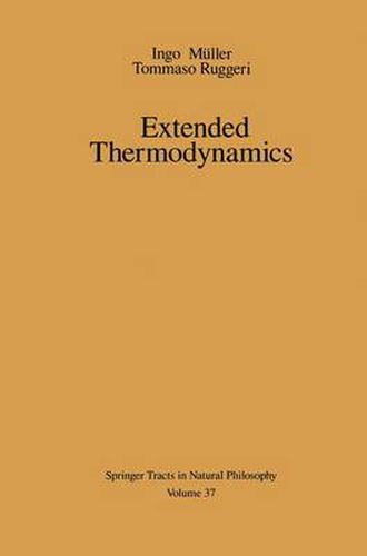 Cover image for Extended Thermodynamics