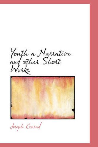 Cover image for Youth a Narrative and Other Short Works