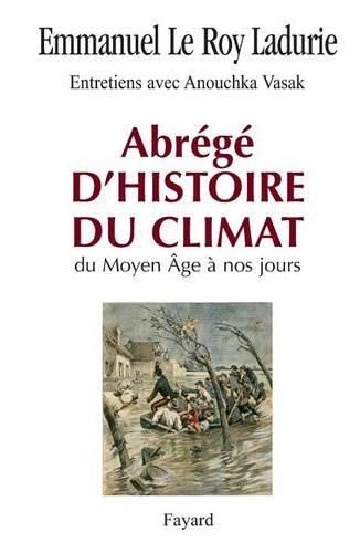 Cover image for Abrege d'histoire du climat