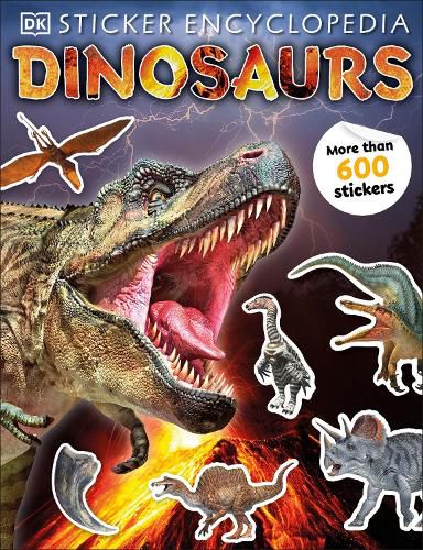 Cover image for Sticker Encyclopedia Dinosaurs