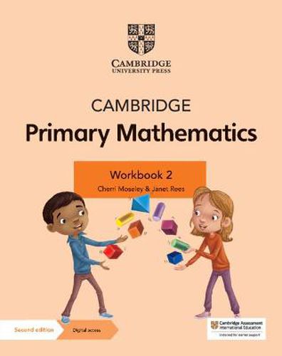 Cover image for Cambridge Primary Mathematics Workbook 2 with Digital Access (1 Year)