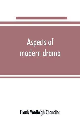 Cover image for Aspects of modern drama