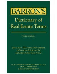 Cover image for Dictionary of Real Estate Terms, Tenth Edition