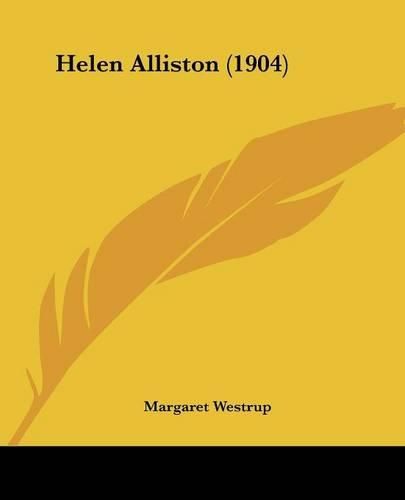 Cover image for Helen Alliston (1904)