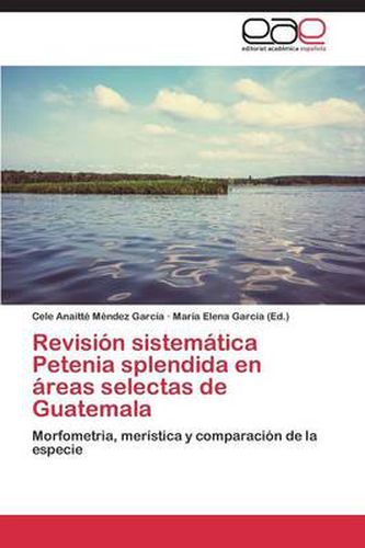 Revision sistematica Petenia splendida en areas selectas de Guatemala