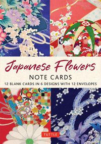 Cover image for Japanese Flowers, 12 Note Cards