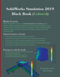 Cover image for SolidWorks Simulation 2019 Black Book (Colored)