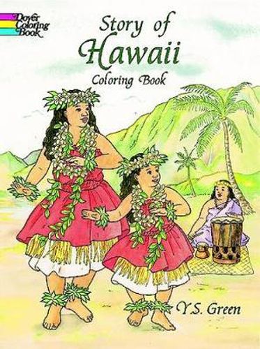 Cover image for Story of Hawaii Colouring Book
