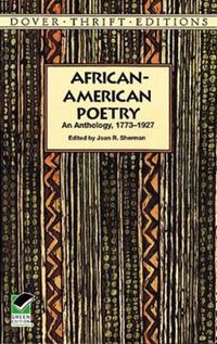 Cover image for African-American Poetry: An Anthology, 1773-1927