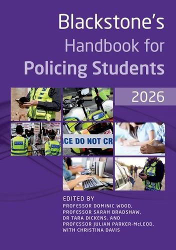 Cover image for Blackstone's Handbook for Policing Students 2026