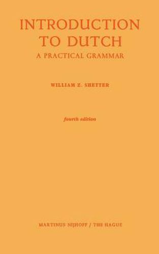 Cover image for Introduction to Dutch: A Practical Grammar