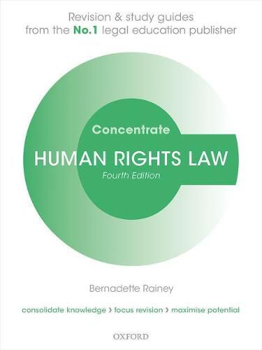 Cover image for Human Rights Law Concentrate: Law Revision and Study Guide