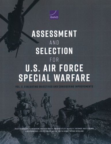 Cover image for Assessment and Selection for U.S. Air Force Special Warfare