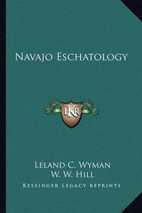 Cover image for Navajo Eschatology