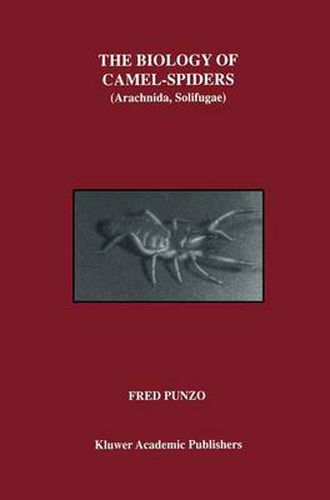 Cover image for The Biology of Camel-Spiders: Arachnida, Solifugae