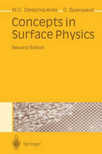 Cover image for Concepts in Surface Physics