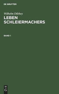 Cover image for Leben Schleiermachers