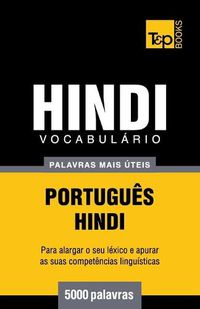 Cover image for Vocabulario Portugues-Hindi - 5000 palavras mais uteis