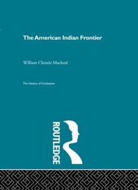 Cover image for The American Indian Frontier