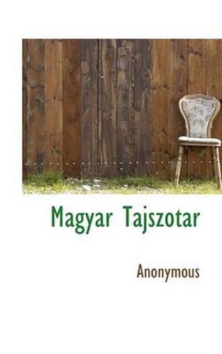 Cover image for Magyar T Jsz T R