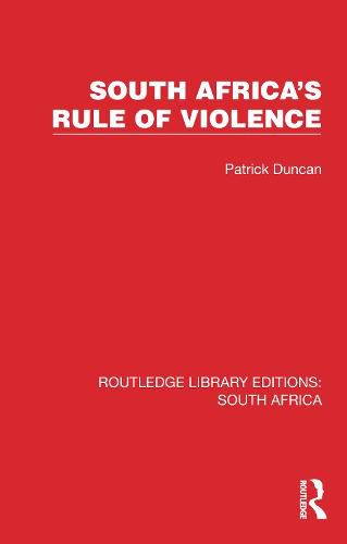 Cover image for South Africa's Rule of Violence