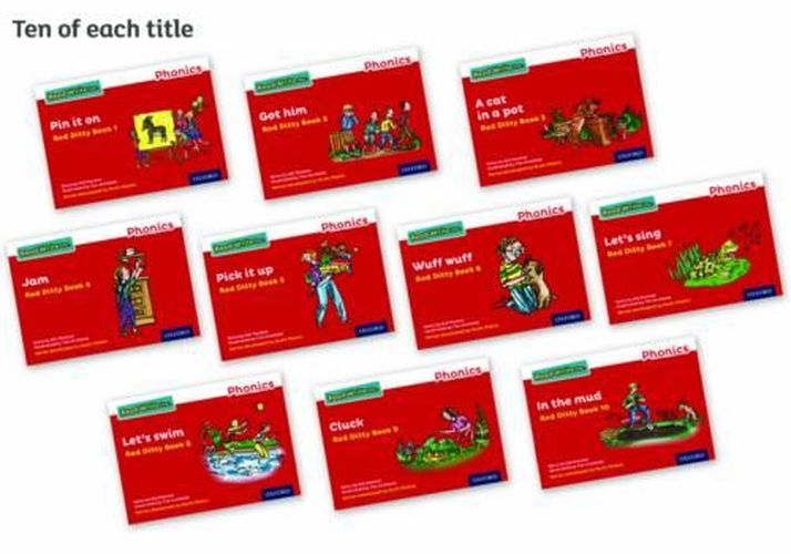 Cover image for Read Write Inc. Phonics: Red Ditty Books Pack of 100