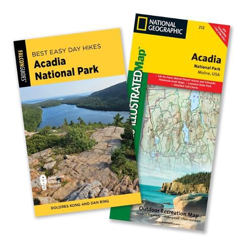 Cover image for Best Easy Day Hiking Guide and Trail Map Bundle