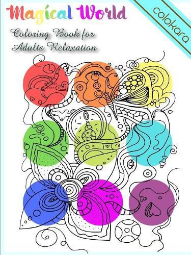 Cover image for Coloring Book for Adults Relaxation