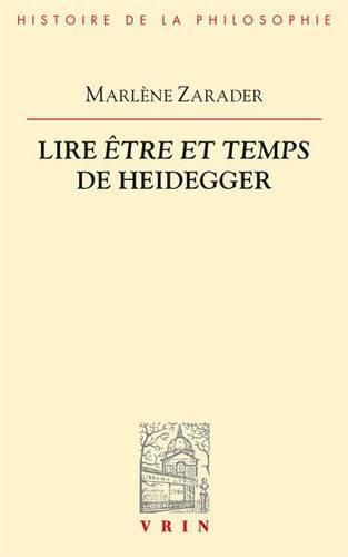 Cover image for Lire Etre Et Temps de Heidegger