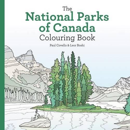 Cover image for National Parks of Canada Colouring Book