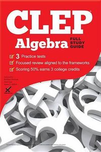 Cover image for CLEP Algebra 2017