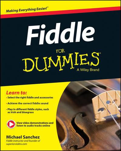 Cover image for Fiddle For Dummies - Book + Online Video & Audio Instruction