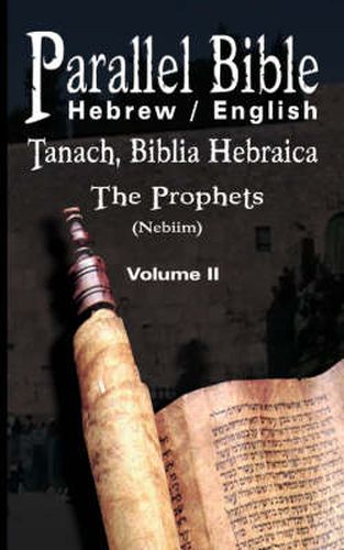 Cover image for Parallel Tanakh Volume 2: The Prophets-PR-FL/OE