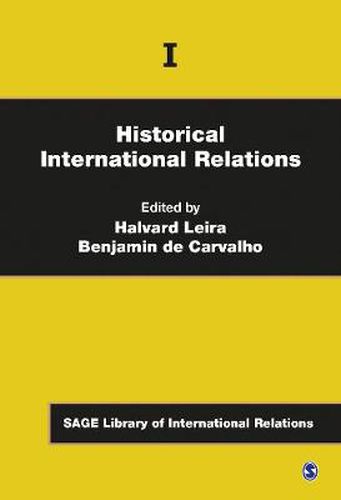 Cover image for Historical International Relations