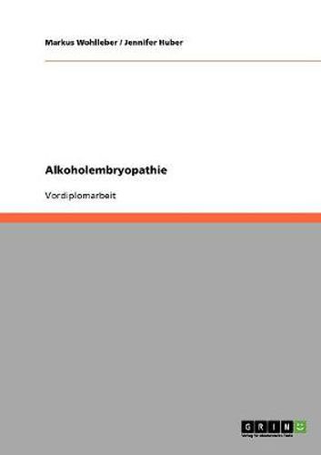 Cover image for Alkoholembryopathie