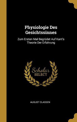 Cover image for Physiologie Des Gesichtssinnes