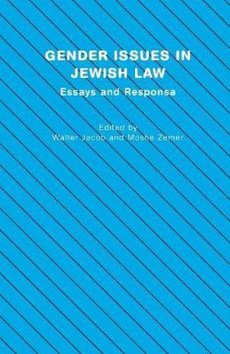 Cover image for Gender Issues in Jewish Law: Essays and Responsa