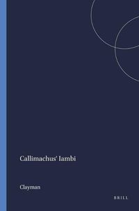 Cover image for Callimachus' Iambi