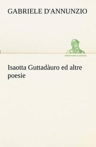 Cover image for Isaotta Guttadauro ed altre poesie