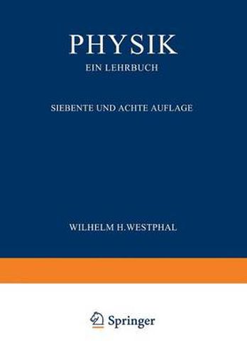 Cover image for Physik Ein Lehrbuch