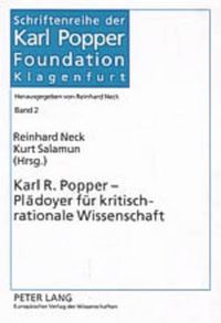 Cover image for Karl R. Popper - Plaedoyer Fuer Kritisch-Rationale Wissenschaft