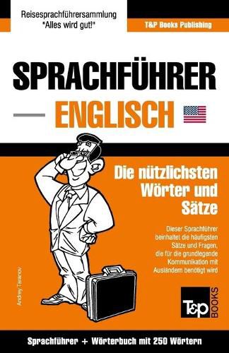 Cover image for Sprachfuhrer Deutsch-Englisch und Mini-Woerterbuch mit 250 Woertern