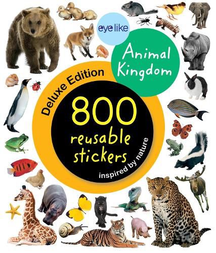 Cover image for Eyelike Stickers Deluxe: Animal Kingdom