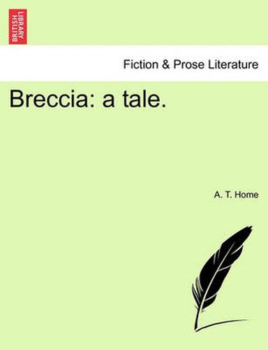 Cover image for Breccia: A Tale.