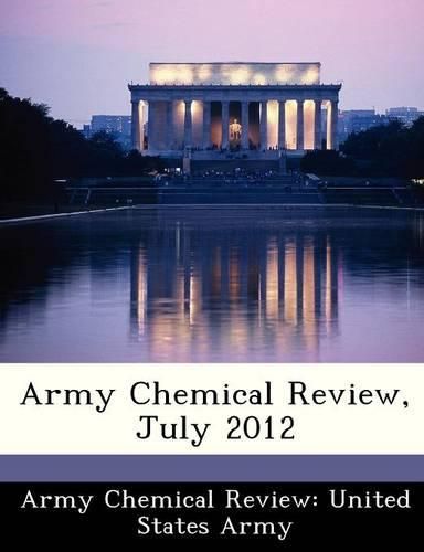 Cover image for Army Chemical Review, July 2012