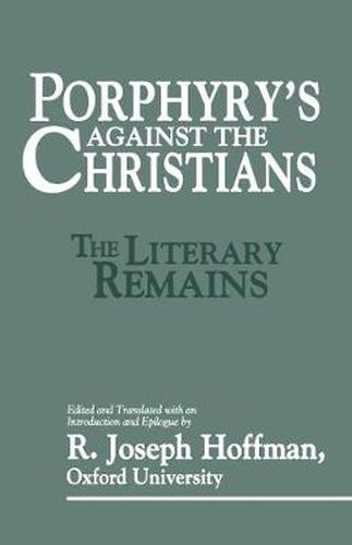 Porphyry's Against the Christians