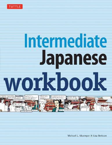 Cover image for Intermediate Japanese Workbook: Activities and Exercises to Help You Improve Your Japanese!